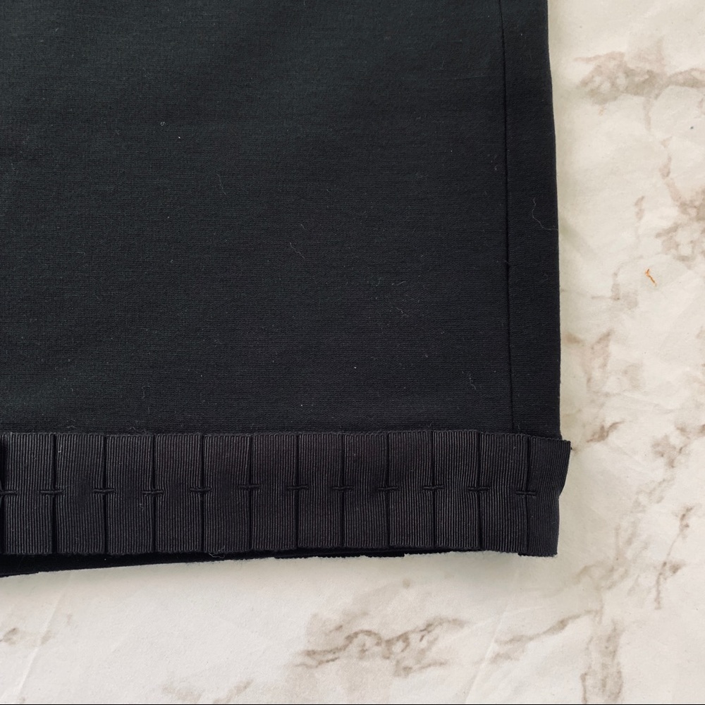 Diane Von Furstenberg Postage Stamp Black Skirt - Picture 2 of 4